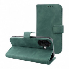 Apple iPhone 16 Portefeuilles TENDER Book Vert