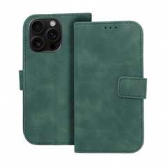 Apple iPhone 16 Pro Portefeuilles TENDER Book Vert