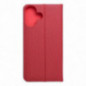 Apple iPhone 16 Portefeuilles LUNA Book Carbon Fibre de carbone, Élégant  Rouge