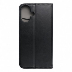 Apple iPhone 16 Portefeuilles Smart Magneto book Noir