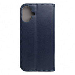 Apple iPhone 16 Plus Portefeuilles Smart Magneto book Marine
