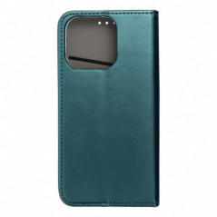 Apple iPhone 16 Pro Portefeuilles Smart Magneto book Vert foncé