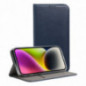 Apple iPhone 16 Pro Portefeuilles Smart Magneto book Marine