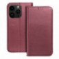 Apple iPhone 16 Pro Portefeuilles Smart Magneto book Bourgogne