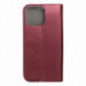 Apple iPhone 16 Pro Max Portefeuilles Smart Magneto book Bourgogne