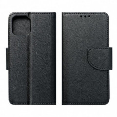 Apple iPhone 16 Étui portefeuille Fancy Book Noir