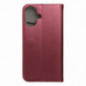 Apple iPhone 16 Portefeuilles Smart Magneto book Bourgogne