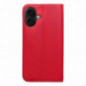 Apple iPhone 16 Portefeuilles Smart Case Book Rouge