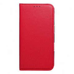 Apple iPhone 16 Portefeuilles Smart Case Book Rouge