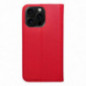 Apple iPhone 16 Pro Portefeuilles Smart Case Book Rouge