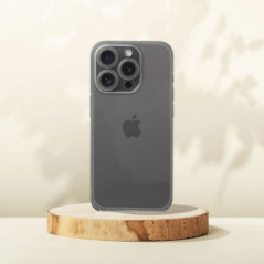 Apple iPhone 16 Coque Clear 1.5 mm GRID Transparent