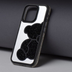 Apple iPhone 16 Plus Coque Teddy bear Noir