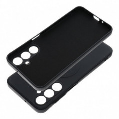 Samsung Galaxy A16 Coque Silicone Mag Cover MagSAFE  Noir