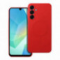 Samsung Galaxy A16 Coque Silicone Mag Cover MagSAFE  Rouge