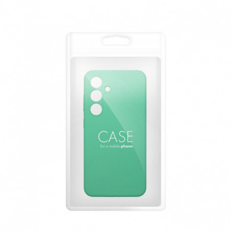 Samsung Galaxy S24 FE Coque Silicone 2mm Couleur menthe