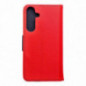 Samsung Galaxy S25 Plus Étui portefeuille Fancy Book Rouge / Marine