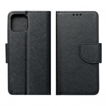 Samsung Galaxy S25 Plus Étui portefeuille Fancy Book Noir