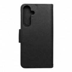 Samsung Galaxy S25 Plus Étui portefeuille Fancy Book Noir
