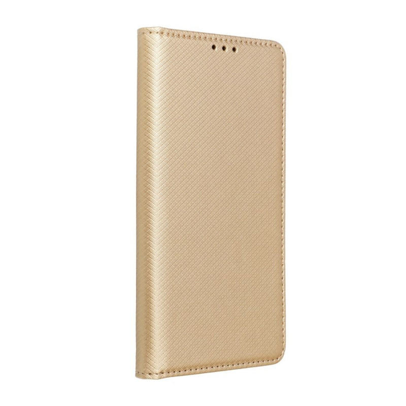 Motorola Edge Portefeuilles Smart Case Book Or