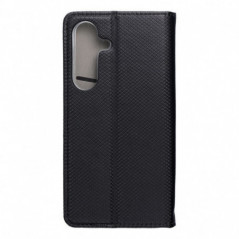 Samsung Galaxy S25 Portefeuilles Smart Case Book Noir