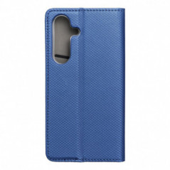 Samsung Galaxy S25 Portefeuilles Smart Case Book Marine