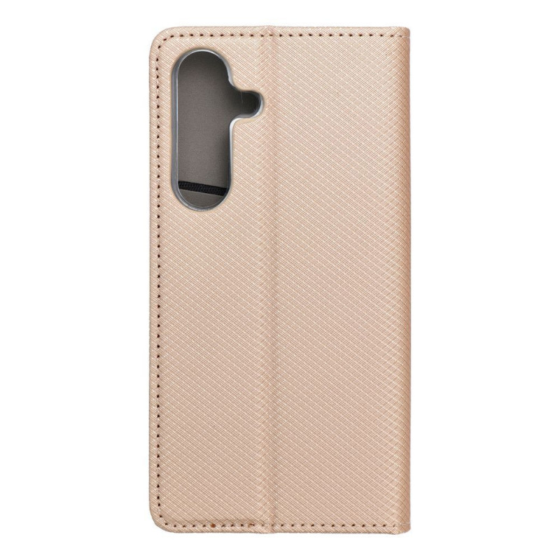 Samsung Galaxy S25 Portefeuilles Smart Case Book Or