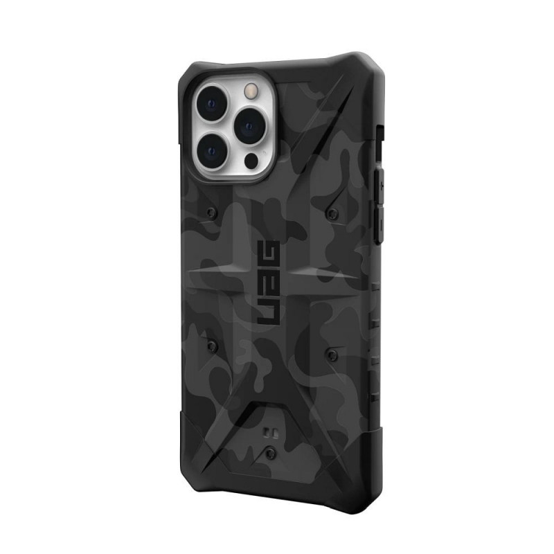 Apple iPhone 13 Pro Max Coque Urban Armor Gear Pathfinder Étui haut de gamme MagSAFE Camouflage de minuit Apple iPhone 13 Pro Max Coque Urban Armor Gear Pathfinder Étui haut de gamme MagSAFE Camouflage de minuit