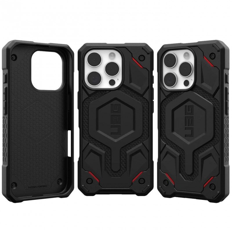 Apple iPhone 16 Pro Coque Urban Armor Gear Monarch Pro MagSAFE  Noir kevlar