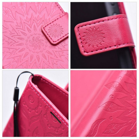 Samsung Galaxy S25 Ultra Portefeuilles MEZZO Book Magenta