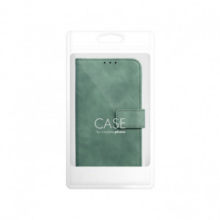 Samsung Galaxy S25 Portefeuilles TENDER Book Vert