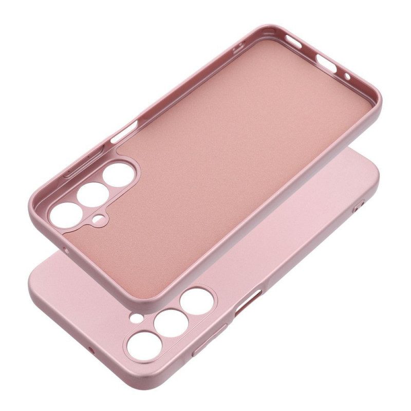 Samsung Galaxy A16 Coque Metallic Rose
