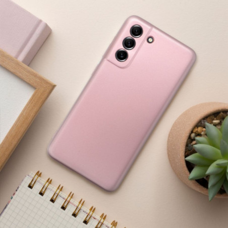 Samsung Galaxy A56 Coque Metallic Rose