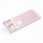Apple iPhone 16 Plus Coque Leather Mag Cover Élégant  MagSAFE  Rose sable