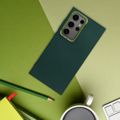 Samsung Galaxy S25 Plus Coque FRAME Élégant  Vert
