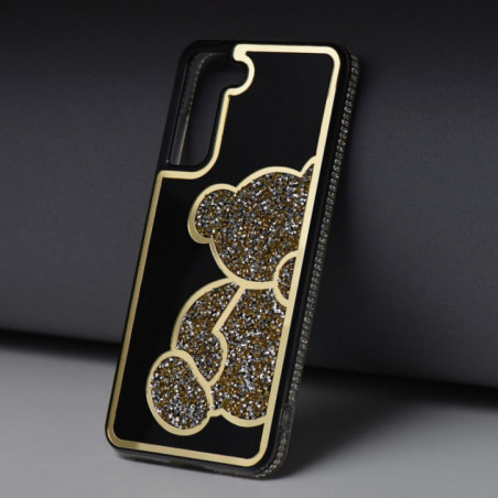 Samsung Galaxy S25 Plus Coque Teddy bear Or