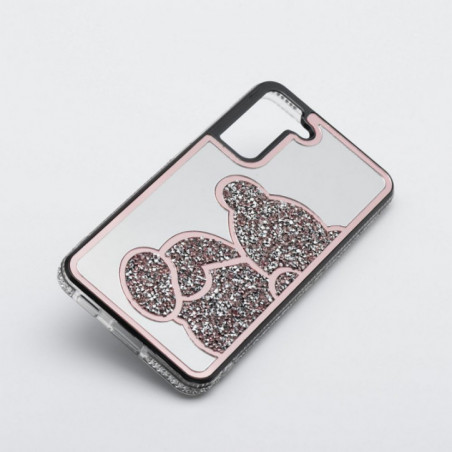 Samsung Galaxy S25 Plus Coque Teddy bear Rose