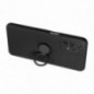 Samsung Galaxy S25 Plus Coque Silicone ring Noir