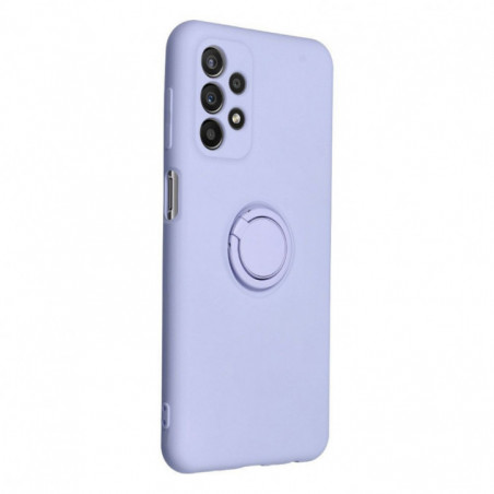 Samsung Galaxy S25 Plus Coque Silicone ring Violet (Violet)