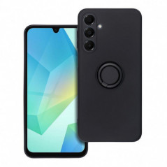 Samsung Galaxy A16 Coque Silicone ring Noir