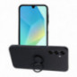 Samsung Galaxy A16 Coque Silicone ring Noir