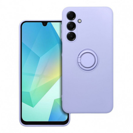 Samsung Galaxy A16 Coque Silicone ring Violet (Violet)