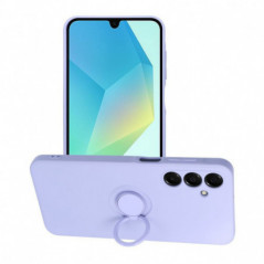 Samsung Galaxy A16 Coque Silicone ring Violet (Violet)