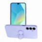 Samsung Galaxy A16 Coque Silicone ring Violet (Violet)