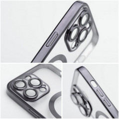 Apple iPhone 16e Coque Electro Mag MagSAFE  Argenté