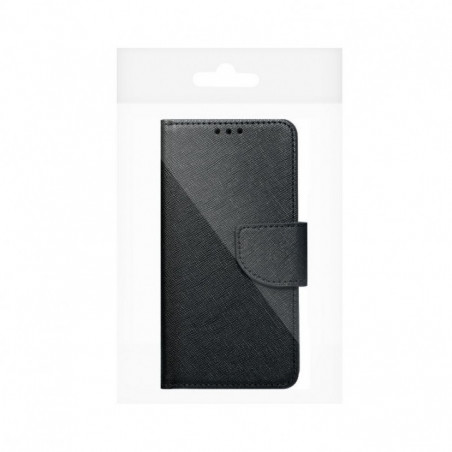Apple iPhone 16e Étui portefeuille Fancy Book Noir
