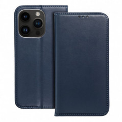 Apple iPhone 16e Portefeuilles Smart Magneto book Marine