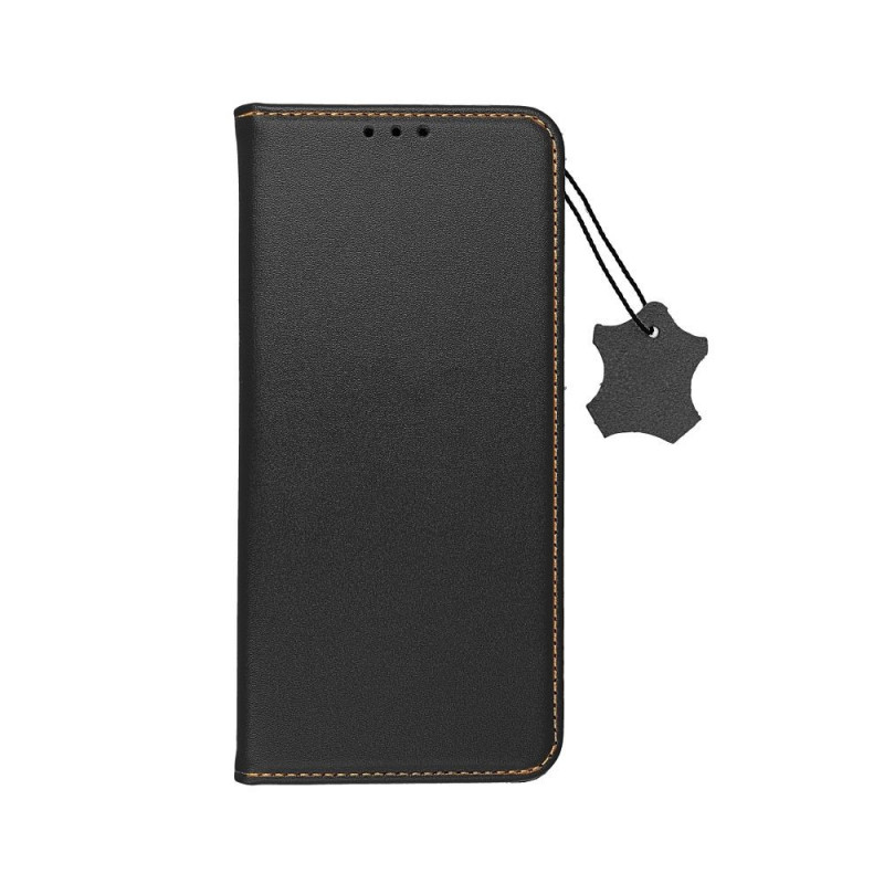 Apple iPhone 16e Portefeuilles Leather case SMART PRO Élégant  Noir