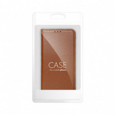 Apple iPhone 16e Portefeuilles Leather case SMART PRO Élégant  Brun