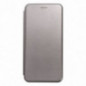 Apple iPhone 16e Portefeuilles Book Elegance Élégant  Gris