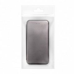Apple iPhone 16e Portefeuilles Book Elegance Élégant  Gris